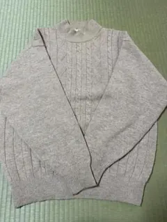 ★ビンテージ品★ Renew Authenticニット セーター ベージュ