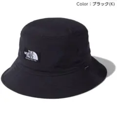 【美品】ノースフェイス　バケットハット　ブラック　Mサイズ