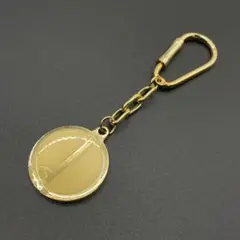 美品　ダンヒル　キーホルダー　キーリング　ゴールド