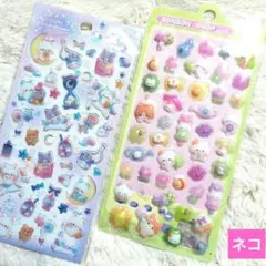 ボンボンドロップ　樹脂シール　２枚組　シール交換