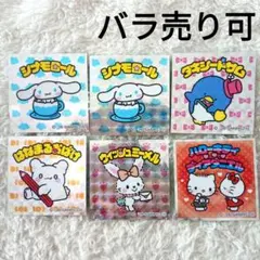 サンリオキャラクターズマン　ビックリマン　シナモロール　キティ&ダニエル　6枚組