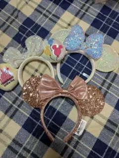 ディズニーカチューシャ3点セット