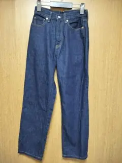 無印　レギュラーデニムパンツ　W22xL31