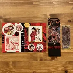 ONE PIECE(ワンピース) ステッカー・クリアしおりセット