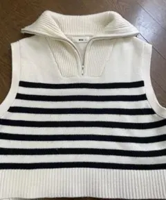 ハイネック ベスト