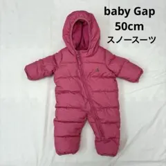美品　baby Gap ベビーギャップ　ピンク ジャンプスーツスノースーツ