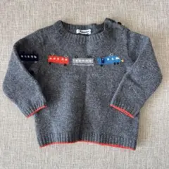 familiar 電車セーター　90