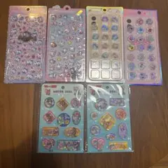 m*）様 正規品カミオ　クーリア　ボンボンドロップ　おはじき　シール6枚　6種類