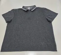 Calvin Klein ポロシャツ ハーフジップ グレー メンズのサムネイル
