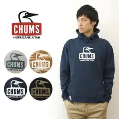 チャムス CHUMS プルオーバパーカー　Mサイズ