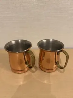 MASAMI 銅製　カップ　2個セット Amazon | 2重 マグカップ 250ml 銅 タンブラー 日本製 燕三条 ビール