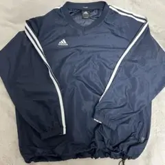 00s adidas ナイロンプルオーバー ピステ ナイロンジャケット