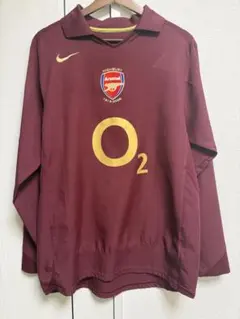 ス*子様 アーセナル ベルカンプ #10 長袖 ユニフォーム 中古 ナイキNIKE ベルカンプ アーセナル10番ユニフォーム ラストマッチ