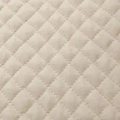 キルティング生地　生成り(平織り)　裏地∶綿