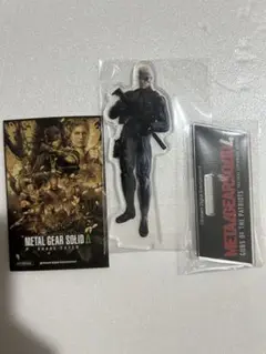 METAL GEAR SOLID オールドスネーク アクリルスタンド　ステッカー