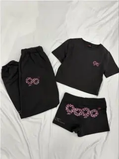 90 Logo Girl Sweet Pants ＆Tee