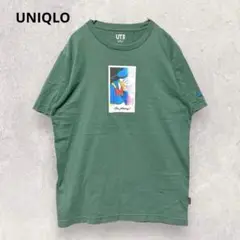 UNIQLO ユニクロ UT Tシャツ M ドナルドダック 半袖 グリーン