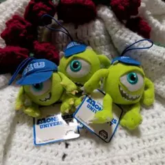 モンスターズ・ユニバーシティ マイク・ワゾウスキ 3体セット