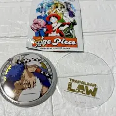 ONE PIECE ワンピース ユニバ USJ 缶バッジ 【ロー】