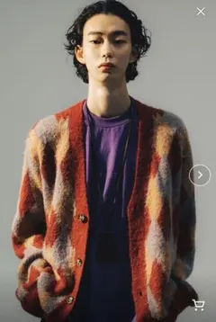 FTW MOHAIR CARDIGAN　モヘアカーディガンのサムネイル