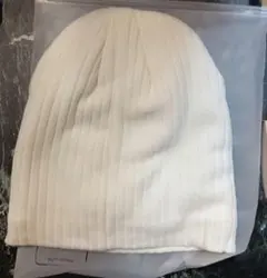 [SooPii] ニット帽 　ホワイト