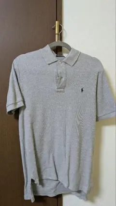 ポロラルフローレン　グレー　ポロシャツ