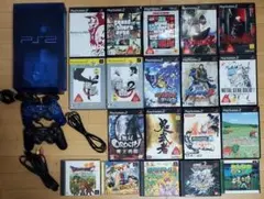 PS2 本体　SCPH-37000 +ゲームソフト19点セット