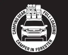 オリジナルキャンプステッカー★キャンパーイン新型フォレスター