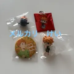 ハイキュー　日向翔陽セット　キーホルダー　缶バッジ