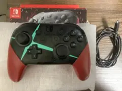 【ジャンク】Switch Proコントローラー Xenoblade2エディション
