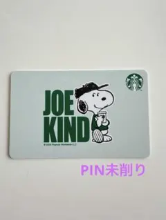 Starbucks Peanuts 2025 カード JOE KINDのサムネイル