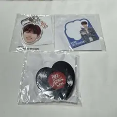 TREASURE ジョンウ 楽 顔アクキー 付箋 スマホグリップ