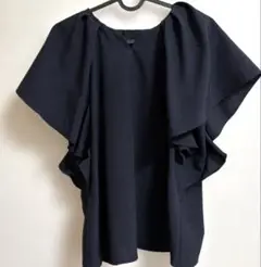 ✨インデックス　ブラウス　新品　未使用✨ネイビー　濃紺