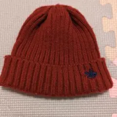 POLO ワインレッドニット帽