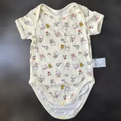 絵本コレクションボディスーツ　しろくまちゃんのほっとけーき　ロンパース　70
