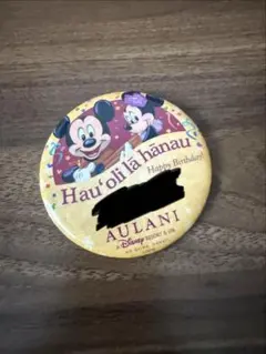 アウラニ　　ハワイ　ディズニー　バースデー　缶バッジのサムネイル