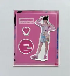 LESSERAFIM FEARLESS ウンチェ アクスタ トレカ ルセラフィム ウンチェ アクスタ 公式 MD トレカ - メルカリ