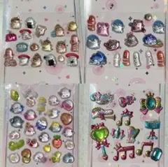 ぷっくりシール　おすそ分け　4枚セット①