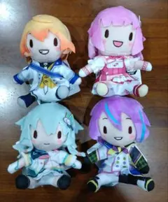 プロセカ　ふわぷちミニぬいぐるみ　ワンダショ　全４種