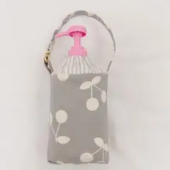 ハンドメイド ♡ さくらんぼ柄 手ピカジェル 300ml ホルダー