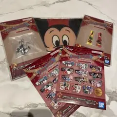一番くじ　ディズニー ファンタジア ポーチ、ステッカー、キーホルダー5種セット