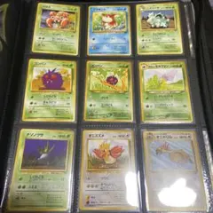 【旧裏ポケモンカード】良品9枚まとめ売り●ポケモンジャングル＆闇、そして光へ…