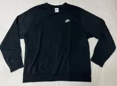 ナイキ　クラブ フレンチテリー クルー スウェットトレーナー　ブラック　XL