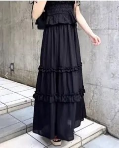 INGNI(イング) シアーフリルティアードスカート