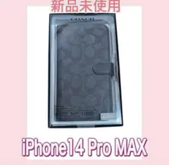 新品未使用　コーチ COACH iPhone14ProMax対応ケース 手帳型
