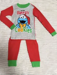 クッキーモンスター　クリスマス　パジャマ　5Ｔ