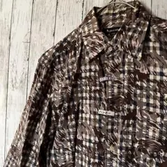Aquascutum メンズ長袖シャツ L
