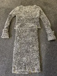 rienda ニット＋ニットスカートセットアップ