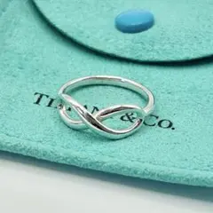 TIFFANY ティファニー インフィニティ リング 約4号 SV925 定番 - メルカリ