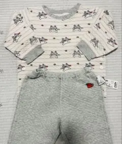 ユニクロ　キルトパジャマ ノンタン　サイズ100